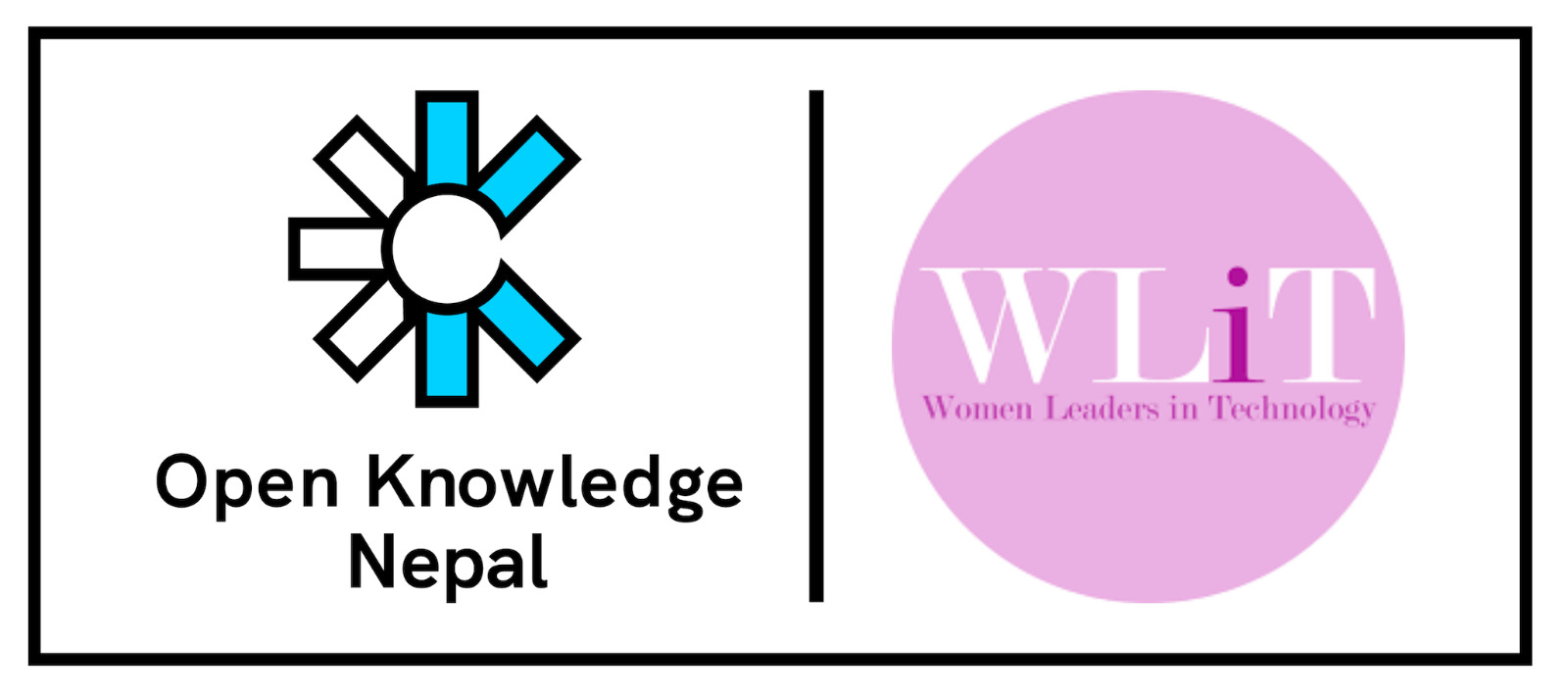 Logos of Women Leaders in Technology and Open Knowledge Nepal